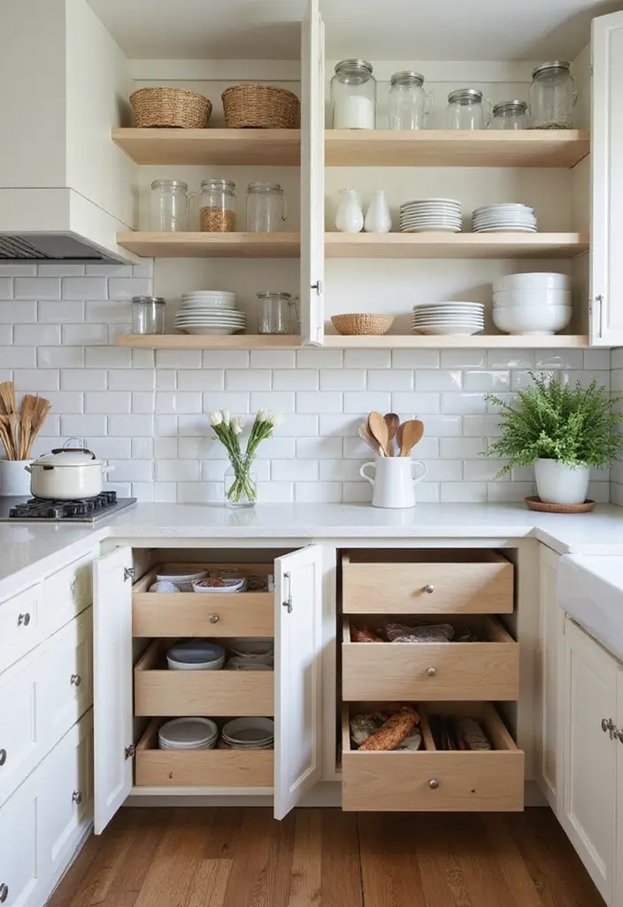 25 Small Kitchen Ideas That Make Tight Spaces Feel Bigger 41 25 Small Kitchen Ideas That Make Tight Spaces Feel Bigger - 7. Smart Storage Solutions