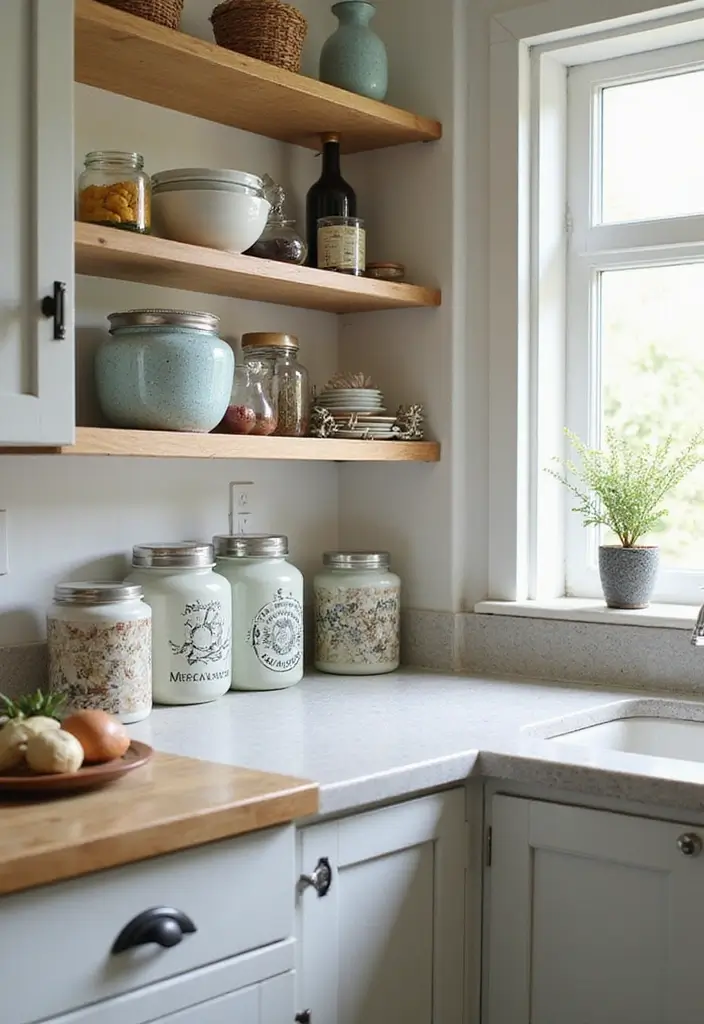 25 Small Modern Simple Kitchen Ideas for Everyday Living 101 25 Small Modern Simple Kitchen Ideas for Everyday Living - 17. Decorative Canisters