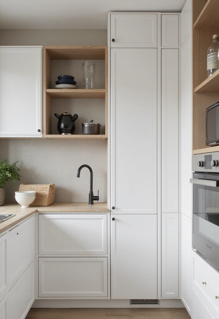 25 Small Modern Simple Kitchen Ideas for Everyday Living 55 25 Small Modern Simple Kitchen Ideas for Everyday Living - 9. Streamlined Cabinetry