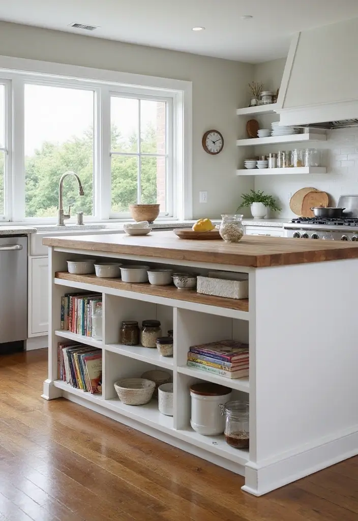 25 Tiny Home Storage Ideas to Maximize Every Inch of Space 57 25 Tiny Home Storage Ideas to Maximize Every Inch of Space - 11. Utilize the Kitchen Island