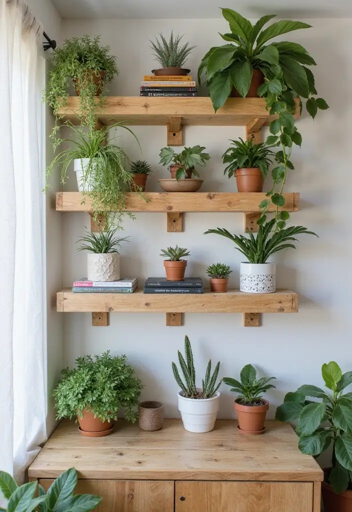 25 Tiny Home Storage Ideas to Maximize Every Inch of Space 89 25 Tiny Home Storage Ideas to Maximize Every Inch of Space - 17. DIY Pallet Shelves