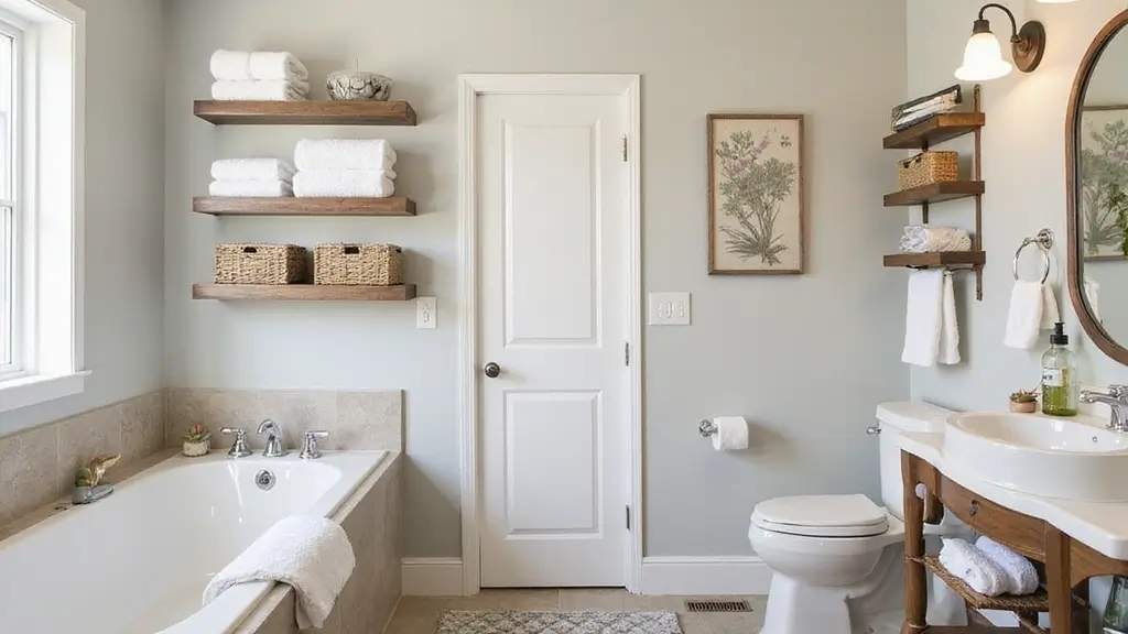 25 Towel Storage Ideas That Keep Your Bathroom Neat and Stylish