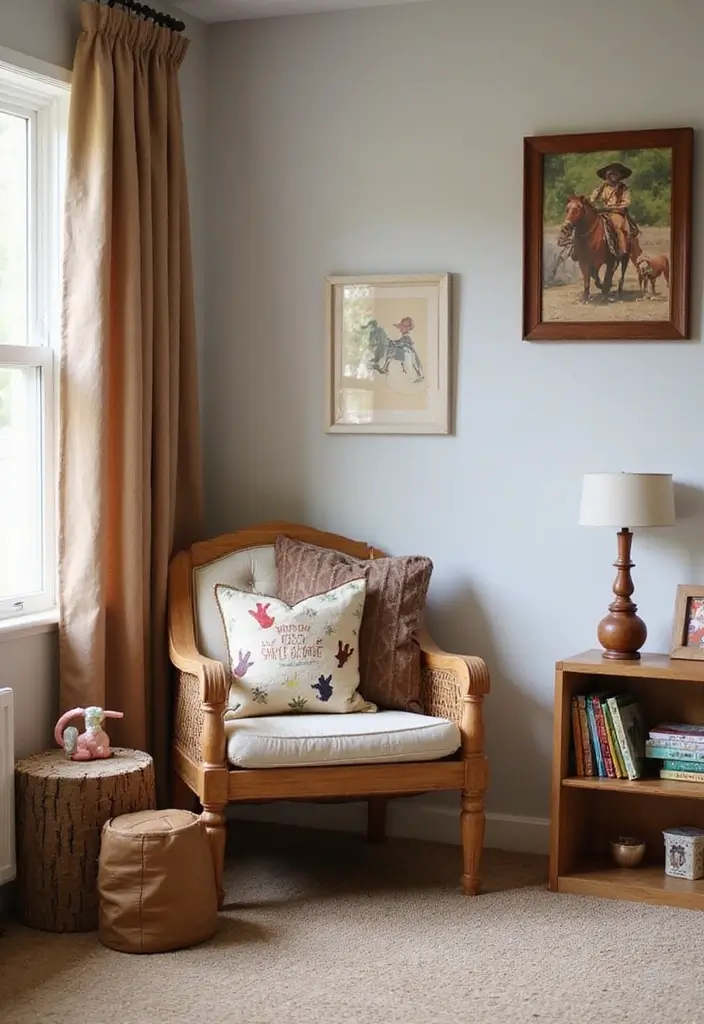 25 Western Bedroom Ideas with Rustic Cowboy Charm 84 25 Western Bedroom Ideas with Rustic Cowboy Charm - 14. Story Corner with Western Themes