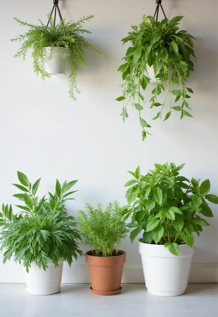 25 White Kitchen Ideas For a Clean and Elegant Space 85 25 White Kitchen Ideas For a Clean and Elegant Space - 13. Incorporating Greenery