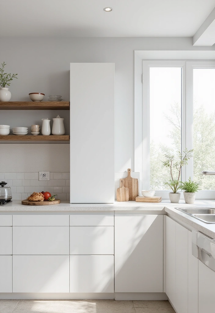 25 White Kitchen Ideas For a Clean and Elegant Space 141 25 White Kitchen Ideas For a Clean and Elegant Space - 21. Efficient Layouts