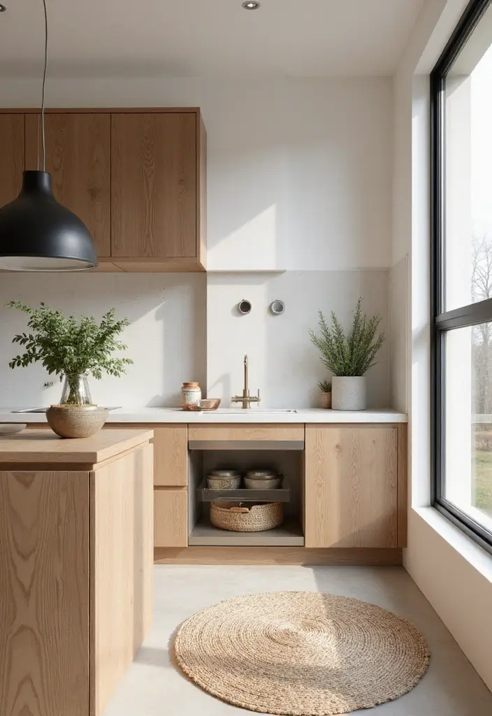 25 White Kitchen Ideas For a Clean and Elegant Space 169 25 White Kitchen Ideas For a Clean and Elegant Space - 25. Creating a Zen Space