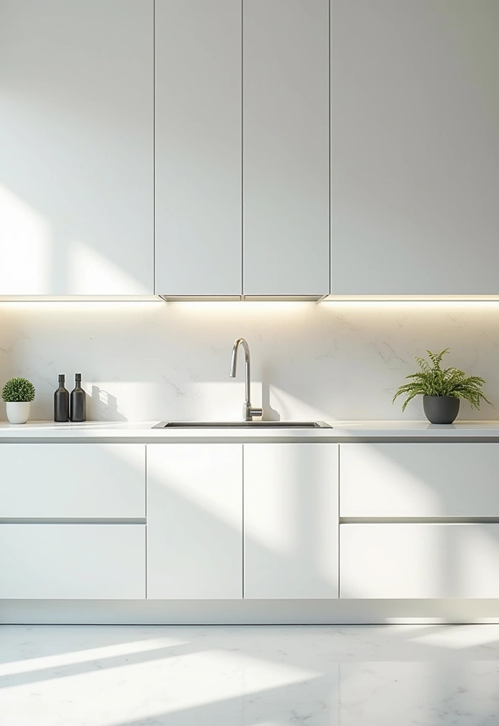25 White Kitchen Ideas For a Clean and Elegant Space 22 25 White Kitchen Ideas For a Clean and Elegant Space - 4. Glossy White Finishes