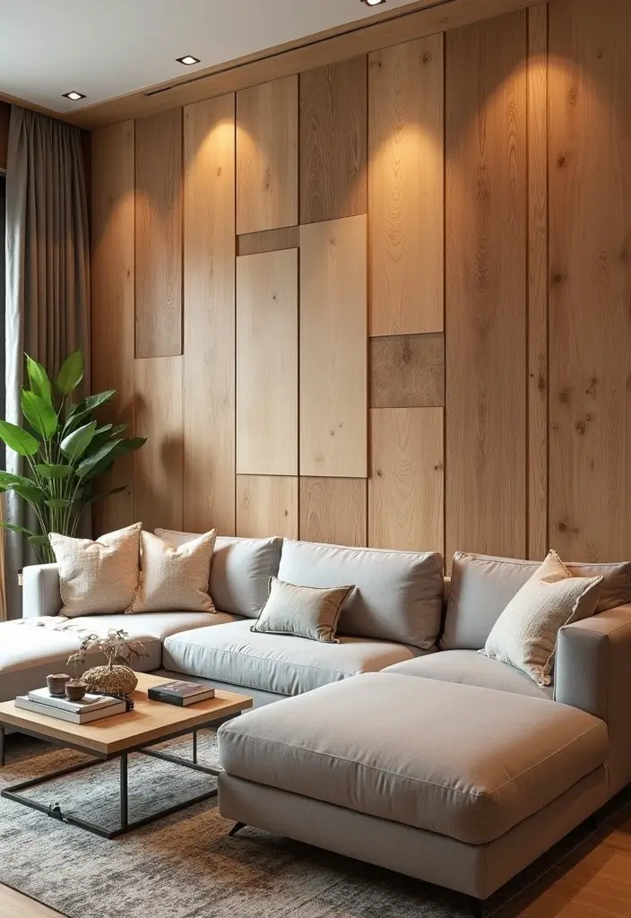 25 Wood Wall Ideas That Bring Natural Warmth Indoors 167 25 Wood Wall Ideas That Bring Natural Warmth Indoors - 25. Customizable Wood Wall Panels