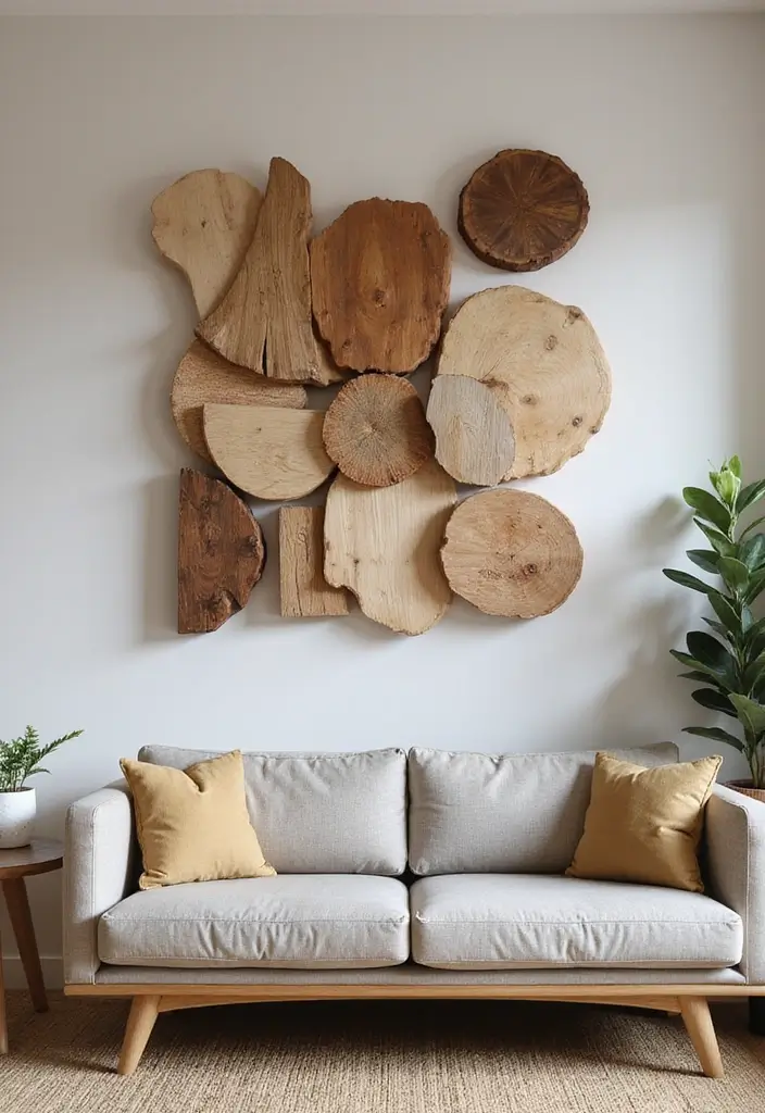 25 Wood Wall Ideas That Bring Natural Warmth Indoors 41 25 Wood Wall Ideas That Bring Natural Warmth Indoors - 7. Wood Wall Art Installation