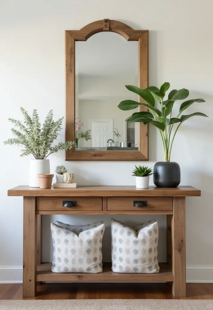 25 Wood Wall Ideas That Bring Natural Warmth Indoors 55 25 Wood Wall Ideas That Bring Natural Warmth Indoors - 9. Wood Framed Mirrors for Added Depth