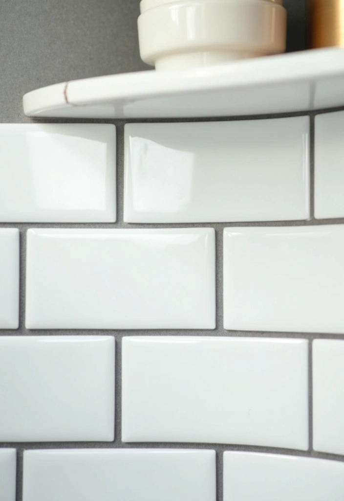 26 Black and White Bathroom Ideas That Never Go Out of Style 1 26 Black and White Bathroom Ideas That Never Go Out of Style - 1. Classic Subway Tile Elegance