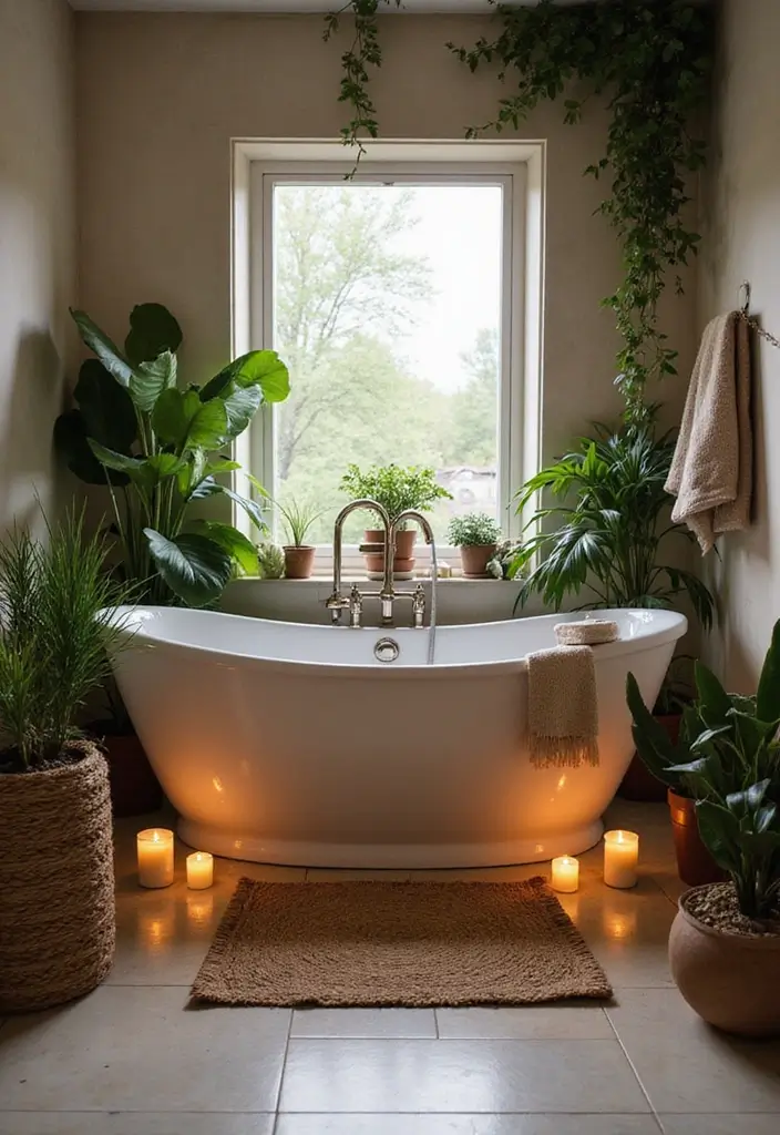 26 Boho Bathroom Ideas That Bring Effortless Charm and Warmth 97 26 Boho Bathroom Ideas That Bring Effortless Charm and Warmth - 15. Bohemian Bathtubs