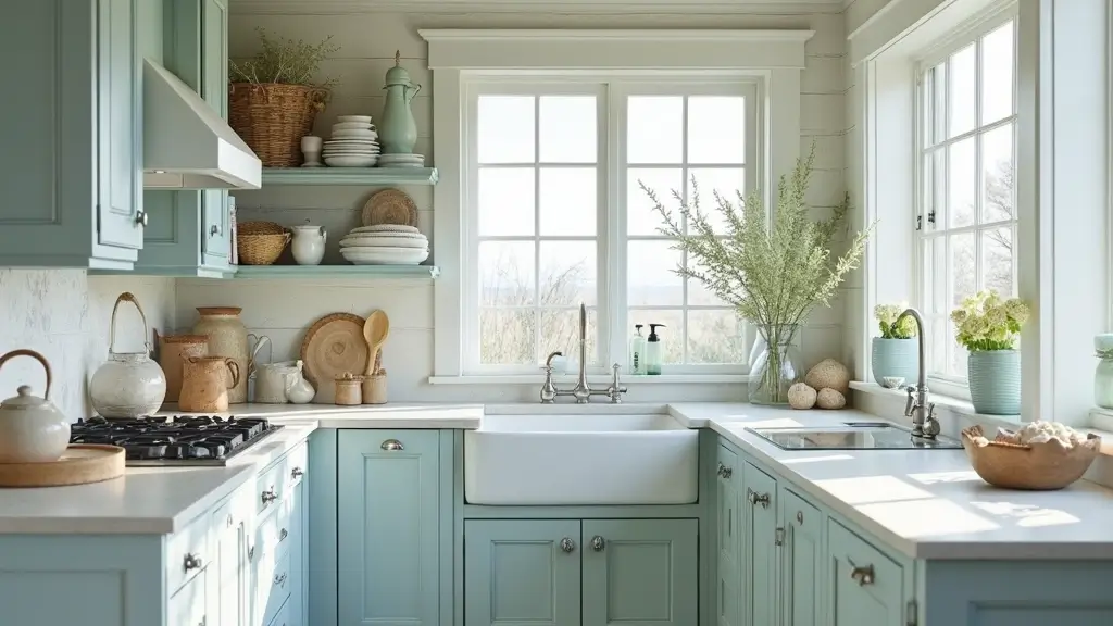 26 Coastal Kitchen Ideas That Bring the Beach Home