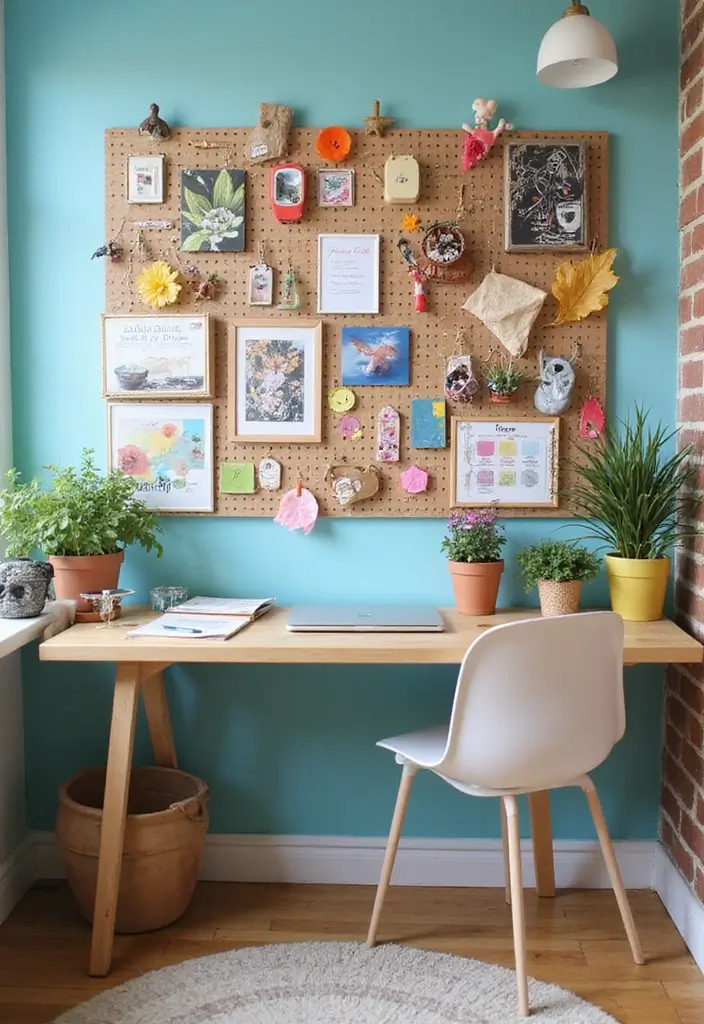 26 Half Wall Ideas To Add Character And Depth To Any Room 120 26 Half Wall Ideas To Add Character And Depth To Any Room - 18. Half Wall with Pegboard