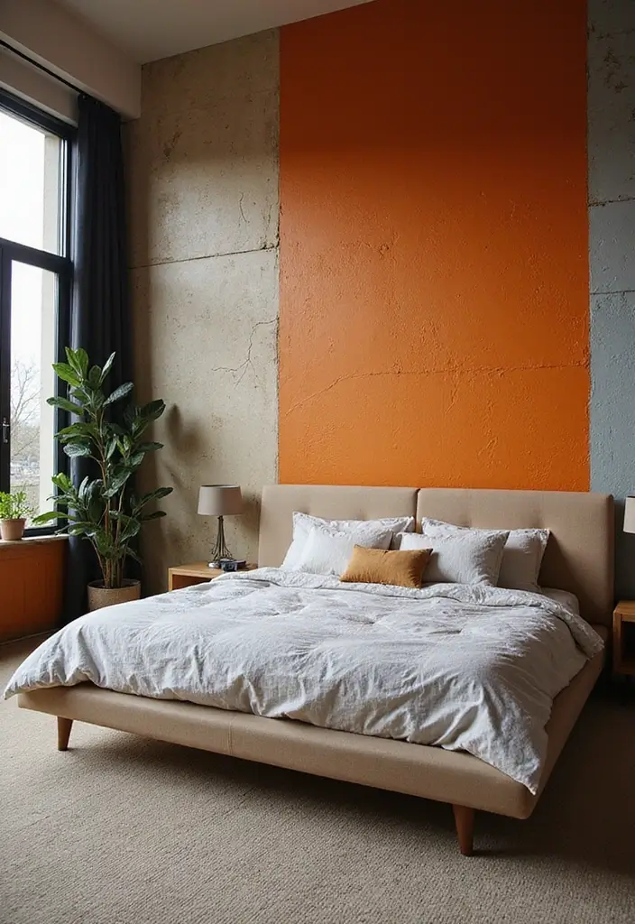 26 Loft Bedroom Ideas That Feel Modern and Relaxed 111 26 Loft Bedroom Ideas That Feel Modern and Relaxed - 17. Design an Accent Wall