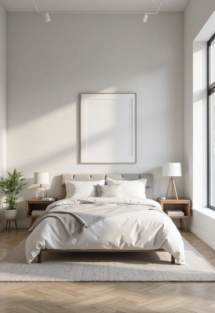 26 Loft Bedroom Ideas That Feel Modern and Relaxed 15 26 Loft Bedroom Ideas That Feel Modern and Relaxed - 3. Use Minimalist Design