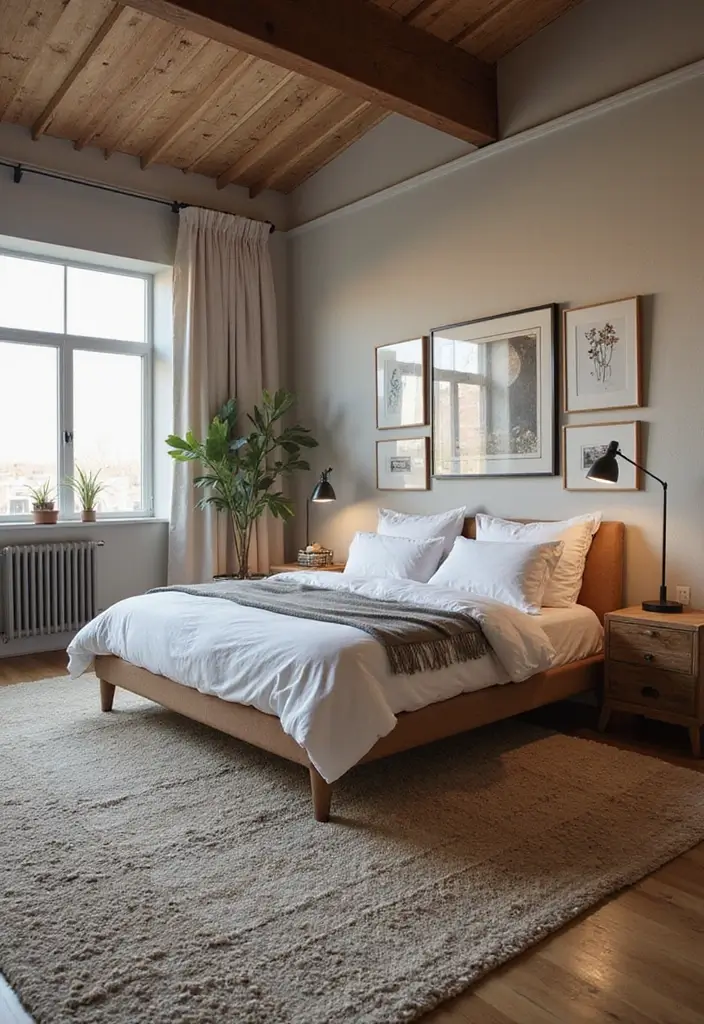 26 Loft Bedroom Ideas That Feel Modern and Relaxed 55 26 Loft Bedroom Ideas That Feel Modern and Relaxed - 9. Personal Touches