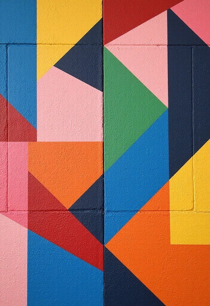 26 Painting On Wall Ideas To Add Personality And Color 1 26 Painting On Wall Ideas To Add Personality And Color - 1. Bold Geometric Patterns
