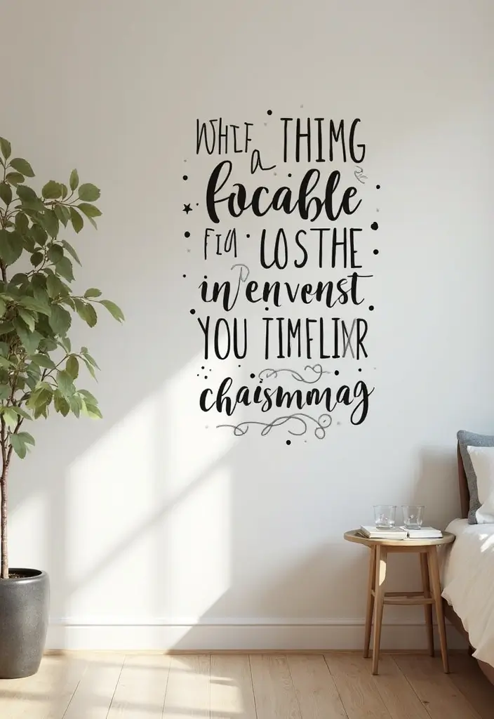 26 Painting On Wall Ideas To Add Personality And Color 60 26 Painting On Wall Ideas To Add Personality And Color - 10. Inspirational Quotes