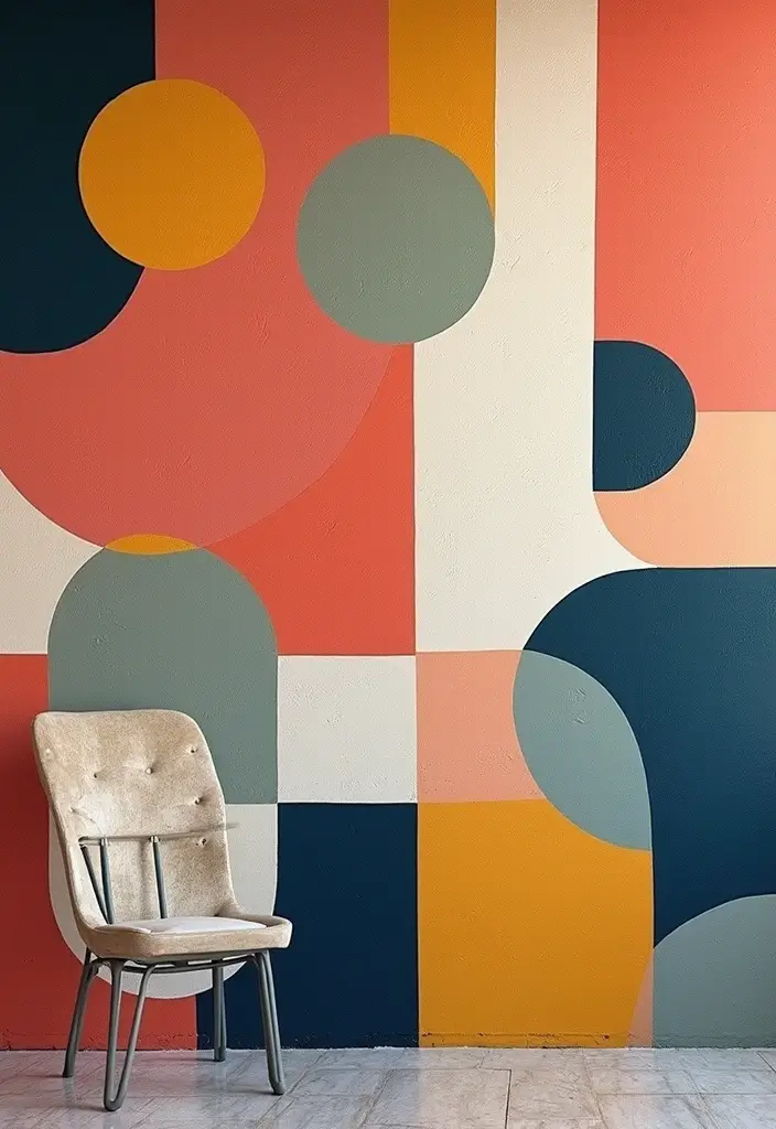 26 Painting On Wall Ideas To Add Personality And Color 137 26 Painting On Wall Ideas To Add Personality And Color - 21. Modern Art Inspirations