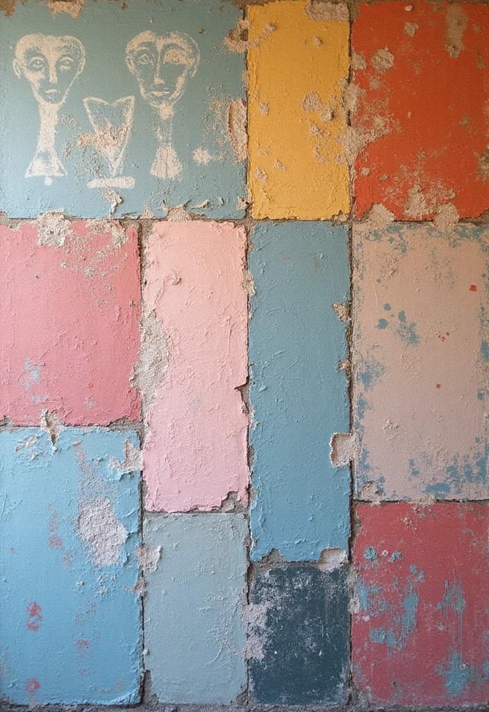 26 Painting On Wall Ideas To Add Personality And Color 165 26 Painting On Wall Ideas To Add Personality And Color - 25. Layering Different Techniques