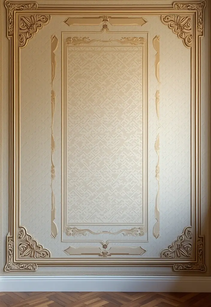 26 Painting On Wall Ideas To Add Personality And Color 53 26 Painting On Wall Ideas To Add Personality And Color - 9. Stenciled Patterns