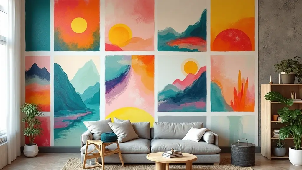 26 Painting On Wall Ideas To Add Personality And Color