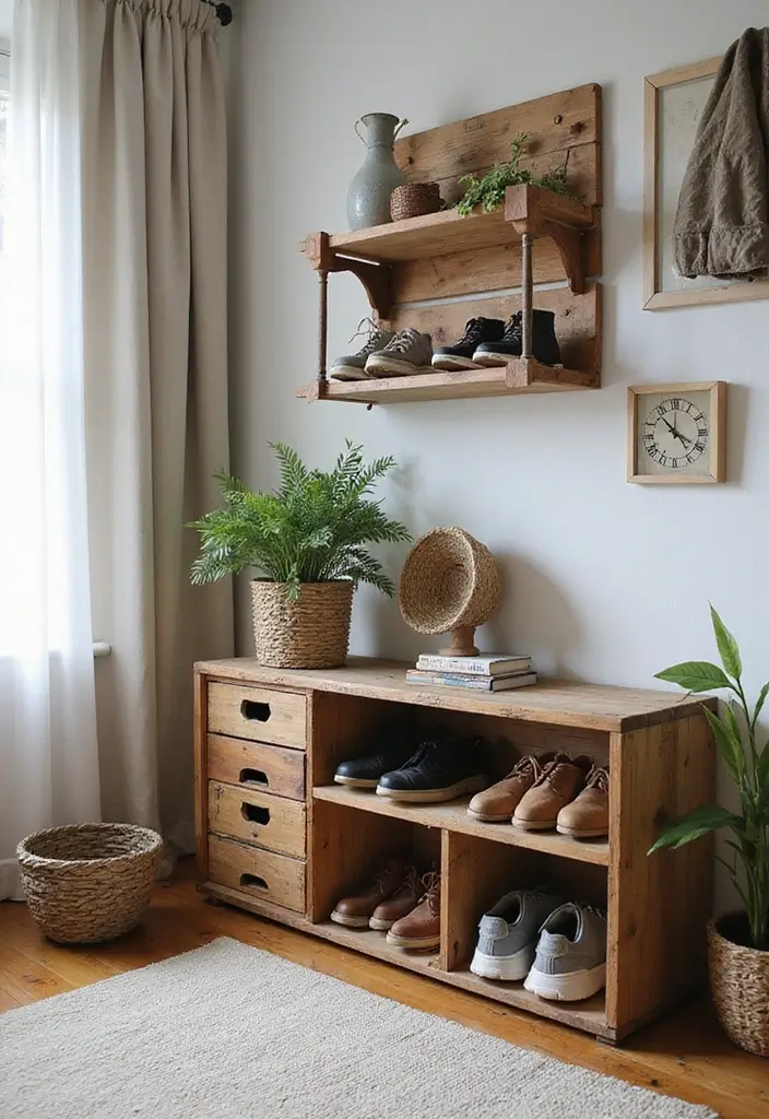 26 Shoe Storage Ideas To Keep Your Collection Neat and Displayed 64 26 Shoe Storage Ideas To Keep Your Collection Neat and Displayed - 10. Repurposed Items for Unique Storage