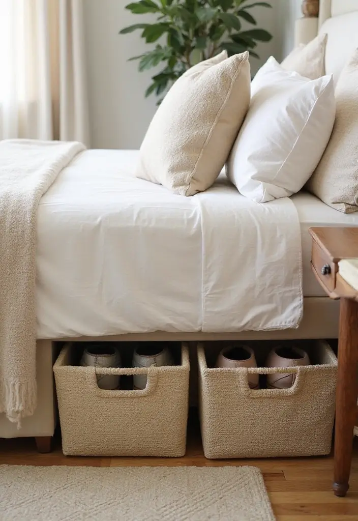 26 Shoe Storage Ideas To Keep Your Collection Neat and Displayed 8 26 Shoe Storage Ideas To Keep Your Collection Neat and Displayed - 2. Under-Bed Shoe Storage