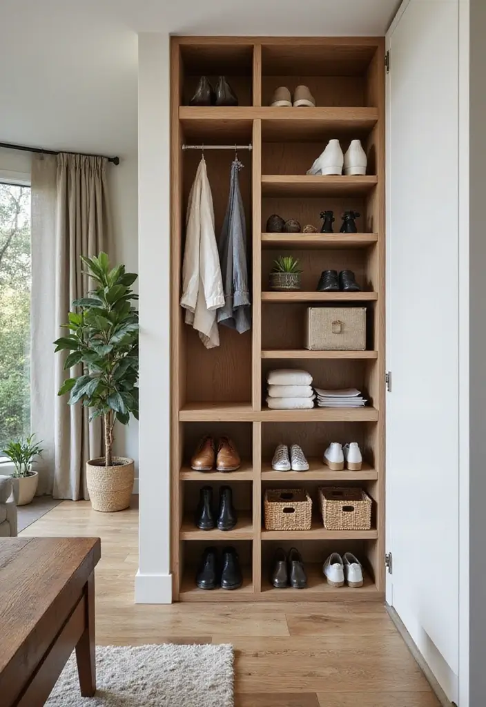 26 Shoe Storage Ideas To Keep Your Collection Neat and Displayed 132 26 Shoe Storage Ideas To Keep Your Collection Neat and Displayed - 20. Integrated Shoe Cabinets