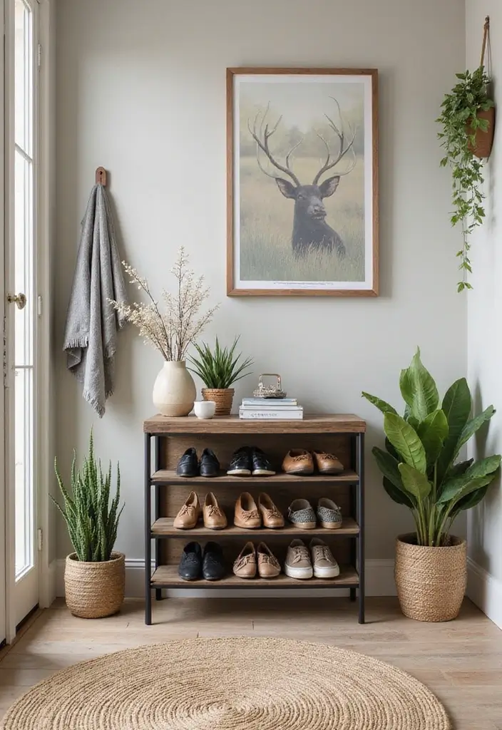 26 Shoe Storage Ideas To Keep Your Collection Neat and Displayed 15 26 Shoe Storage Ideas To Keep Your Collection Neat and Displayed - 3. Decorative Shoe Racks