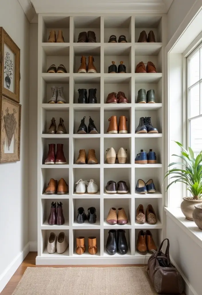 26 Shoe Storage Ideas To Keep Your Collection Neat and Displayed 29 26 Shoe Storage Ideas To Keep Your Collection Neat and Displayed - 5. Shoe Cubby Storage