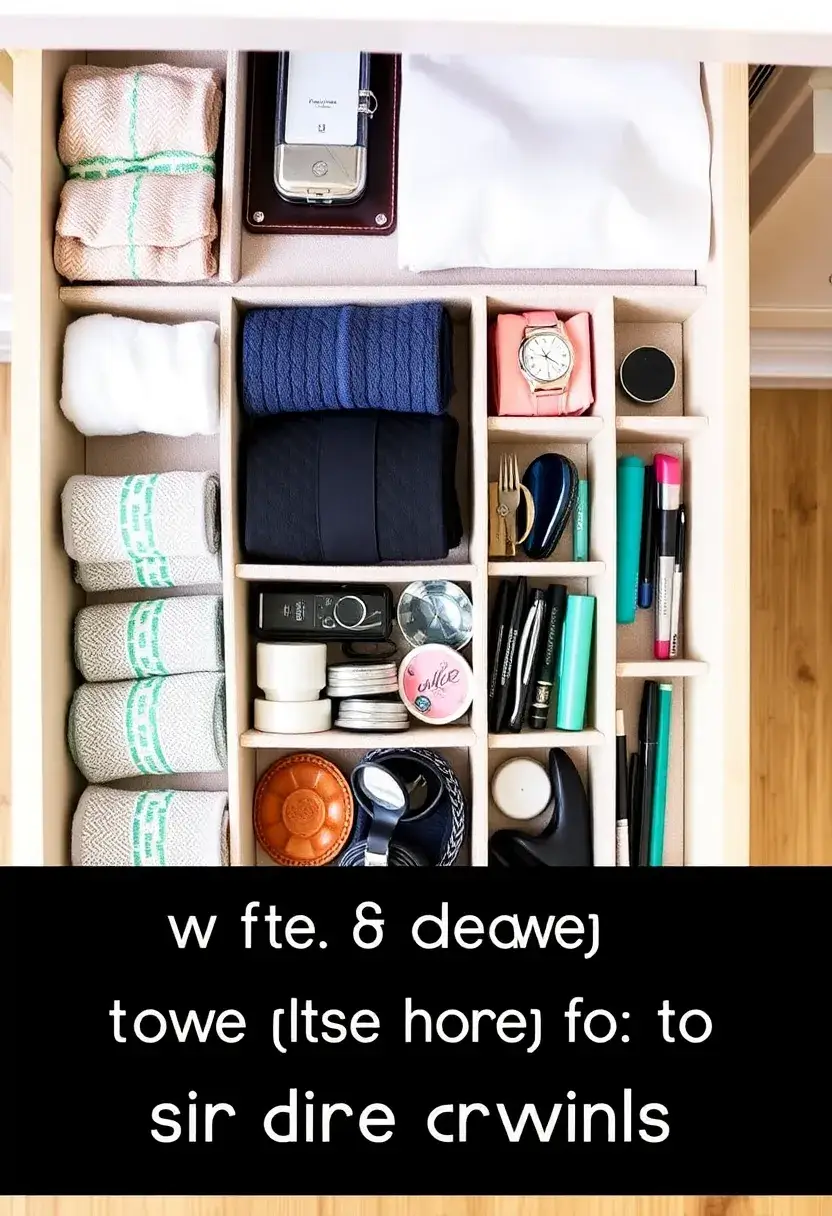 26 Small Bedroom Storage Ideas That Maximize Every Inch 83 26 Small Bedroom Storage Ideas That Maximize Every Inch - 13. Drawer Organizers