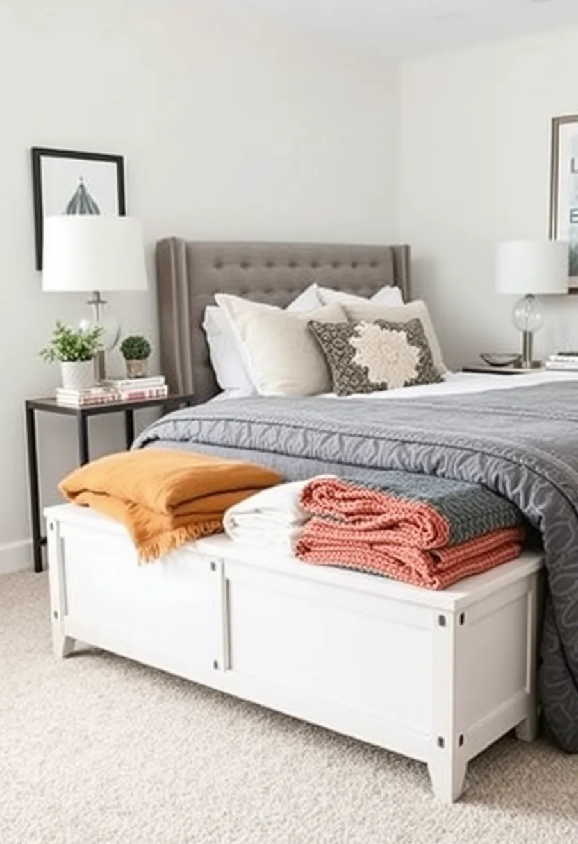 26 Small Bedroom Storage Ideas That Maximize Every Inch 153 26 Small Bedroom Storage Ideas That Maximize Every Inch - 23. Bench with Storage