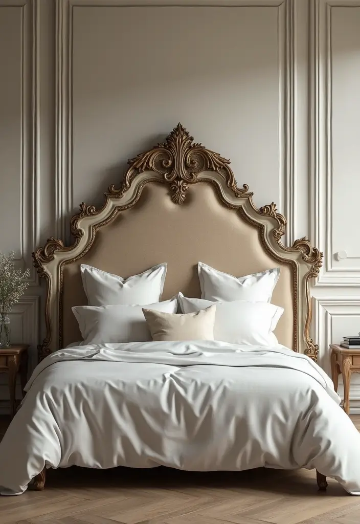 26 Vintage Bedroom Ideas Full of Charm and Character 134 26 Vintage Bedroom Ideas Full of Charm and Character - 20. Vintage-inspired Headboards