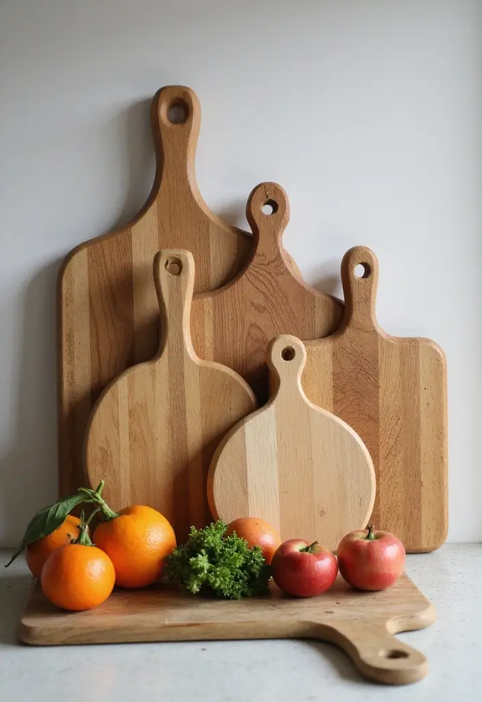 26 Wood Kitchen Ideas For a Warm Natural Feel 62 26 Wood Kitchen Ideas For a Warm Natural Feel - 10. Wooden Cutting Boards