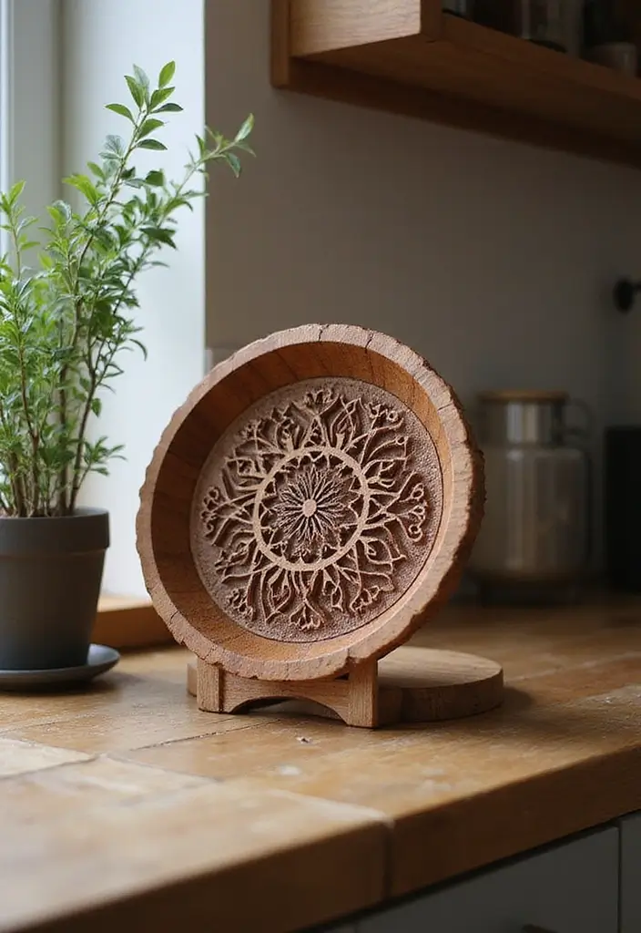 26 Wood Kitchen Ideas For a Warm Natural Feel 125 26 Wood Kitchen Ideas For a Warm Natural Feel - 19. Wooden Trivets