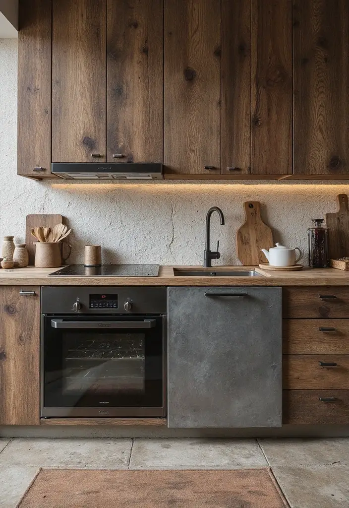 27 Big Kitchen Ideas to Create a Luxurious Cooking Space - 14. Unique Textures