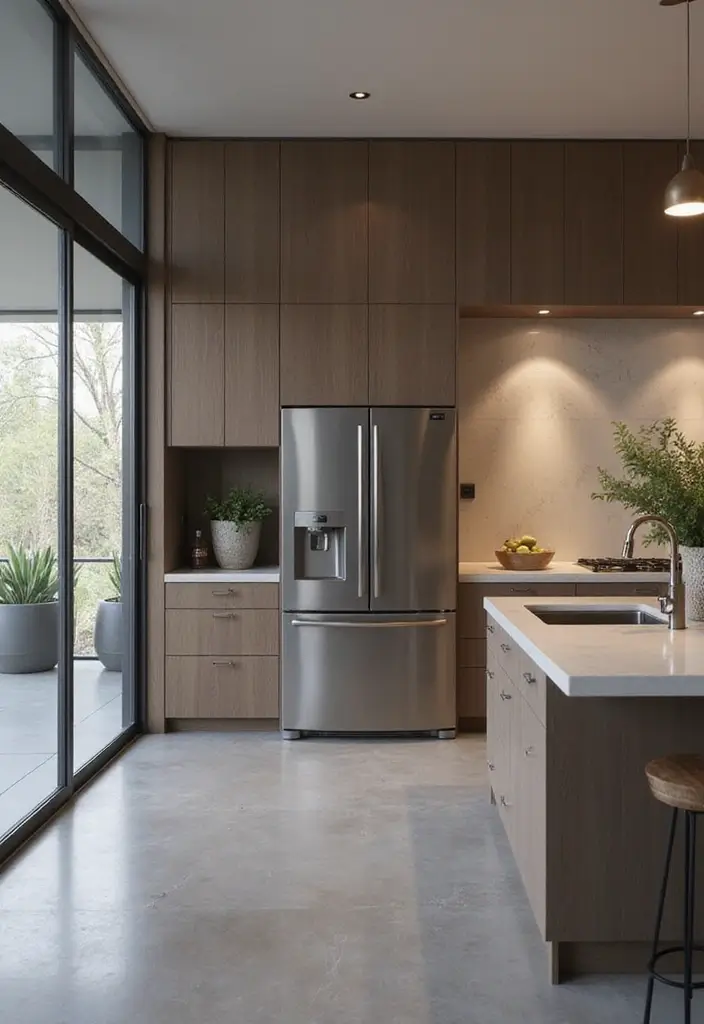 27 Big Kitchen Ideas to Create a Luxurious Cooking Space - 9. Smart Kitchen Technology