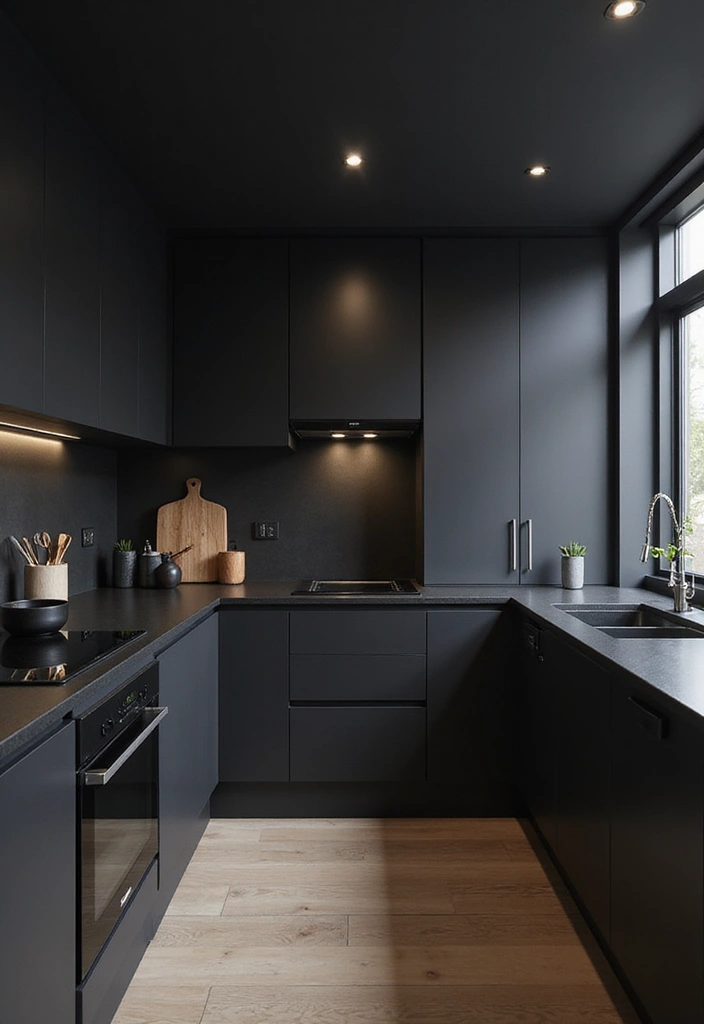 27 Black Kitchen Ideas For a Bold Sophisticated Look 169 27 Black Kitchen Ideas For a Bold Sophisticated Look - 25. Smart Home Technology