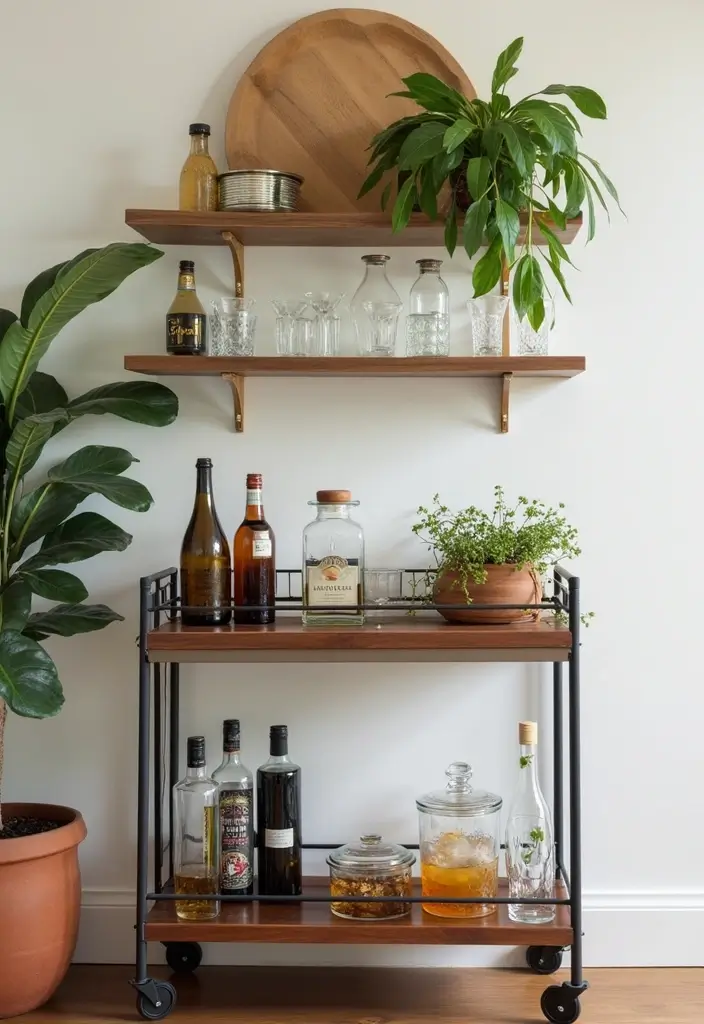 27 Bloxburg Kitchen Ideas To Build Your Dream Virtual Home 169 27 Bloxburg Kitchen Ideas To Build Your Dream Virtual Home - 25. Trendy Bar Carts