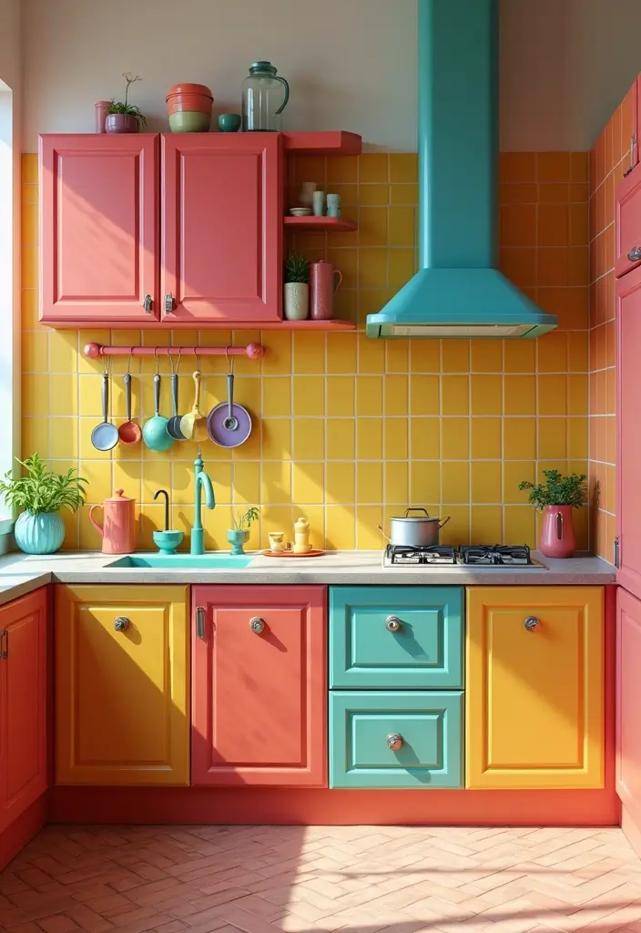 27 Bloxburg Kitchen Ideas To Build Your Dream Virtual Home 22 27 Bloxburg Kitchen Ideas To Build Your Dream Virtual Home - 4. Colorful Accents