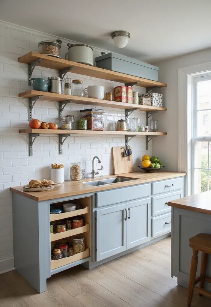 27 Bloxburg Kitchen Ideas To Build Your Dream Virtual Home 50 27 Bloxburg Kitchen Ideas To Build Your Dream Virtual Home - 8. Smart Storage Solutions