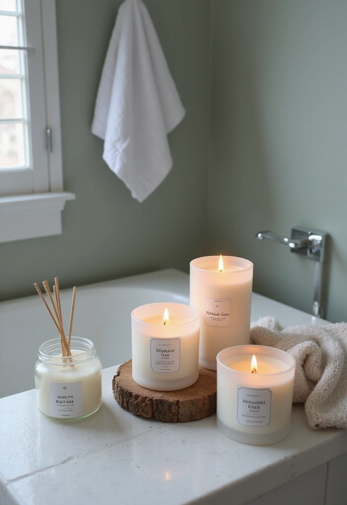27 Coastal Bathroom Ideas With Relaxing Beach Vibes 118 27 Coastal Bathroom Ideas With Relaxing Beach Vibes - 18. Fresh Coastal Scents