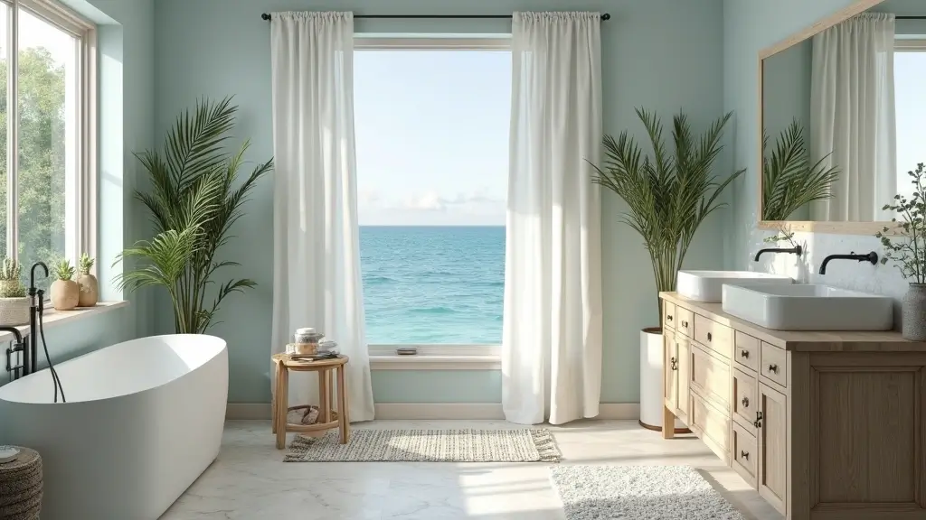 27 Coastal Bathroom Ideas With Relaxing Beach Vibes