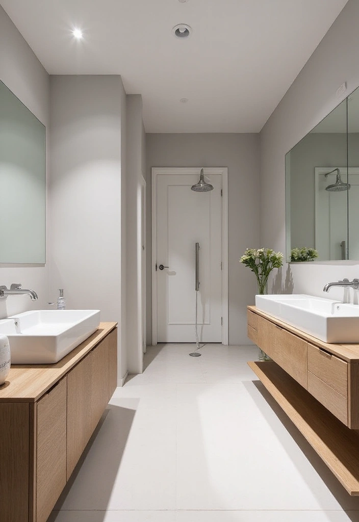 27 Guest Bathroom Ideas To Impress Every Visitor 85 27 Guest Bathroom Ideas To Impress Every Visitor - 13. Minimalist Designs