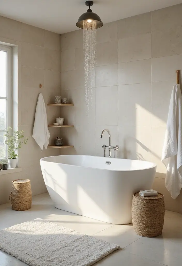 27 Guest Bathroom Ideas To Impress Every Visitor 36 27 Guest Bathroom Ideas To Impress Every Visitor - 6. Spa-like Features