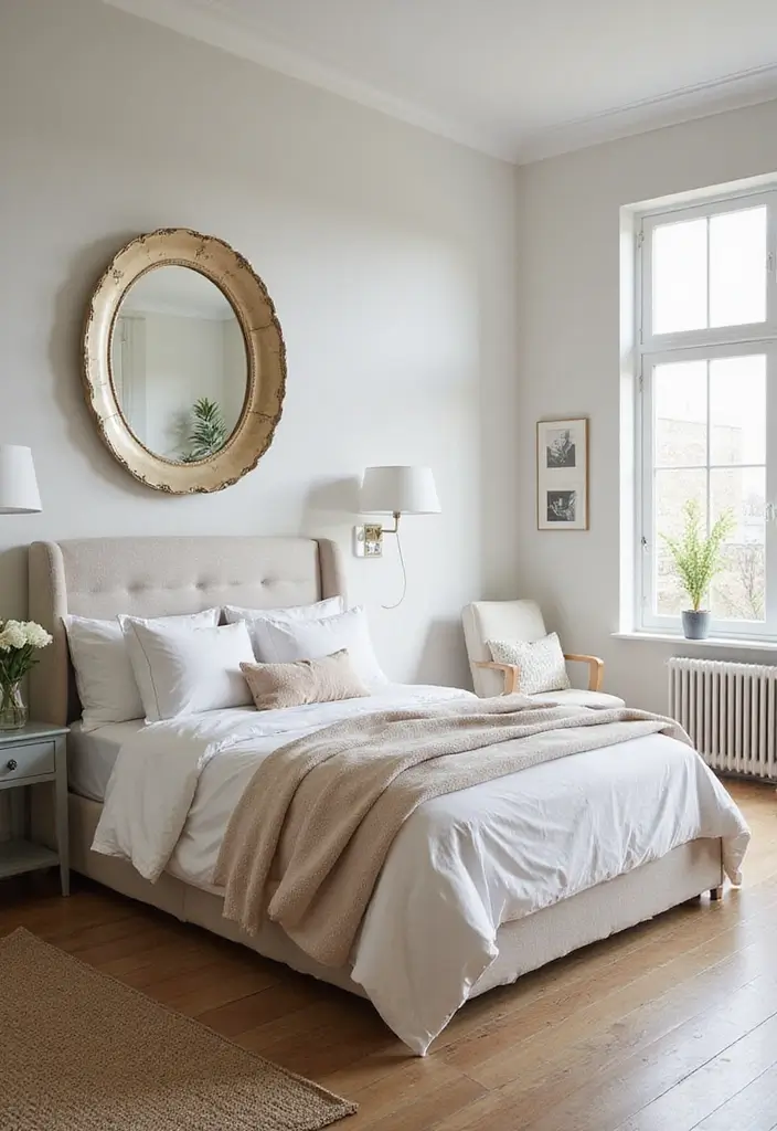 27 IKEA Bedroom Ideas That Are Affordable and Stylish - 11. Use Mirrors to Create Illusions of Space