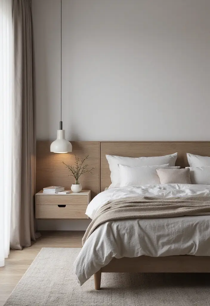 27 IKEA Bedroom Ideas That Are Affordable and Stylish - 20. Floating Nightstands for Modern Touch