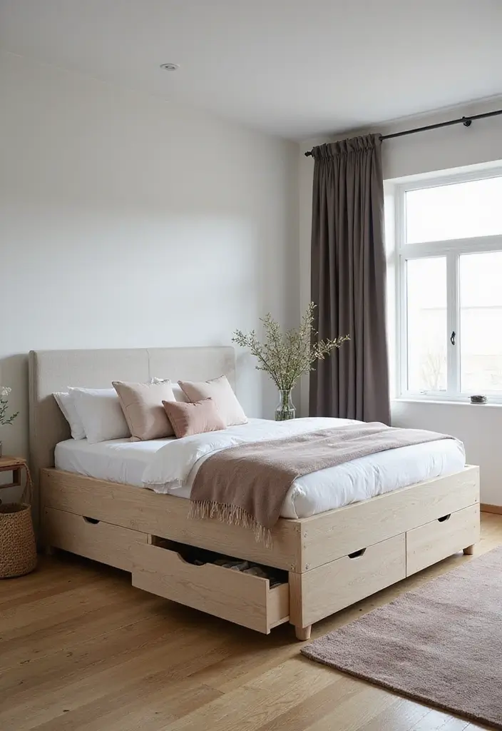 27 IKEA Bedroom Ideas That Are Affordable and Stylish - 26. Stylish Bed Frames with Storage
